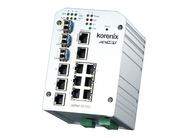Korenix JetNet 5010G Switch Mng 7Tx + 3Tx/3SFP
